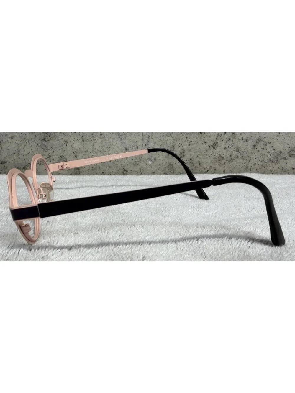Dutch design by Roger Round Purple Pink DIANA Col. 4 Eyeglasses Frames 45-20